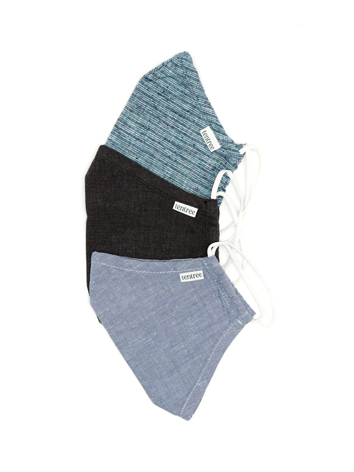 TENTREE THE PROTECT MASK 3 PACK - MULTI - CLEARANCE sold by Boathouse product image thumbnail 4