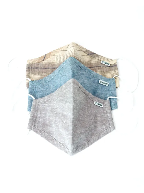 TENTREE THE PROTECT MASK 3 PACK - MULTI - CLEARANCE sold by Boathouse