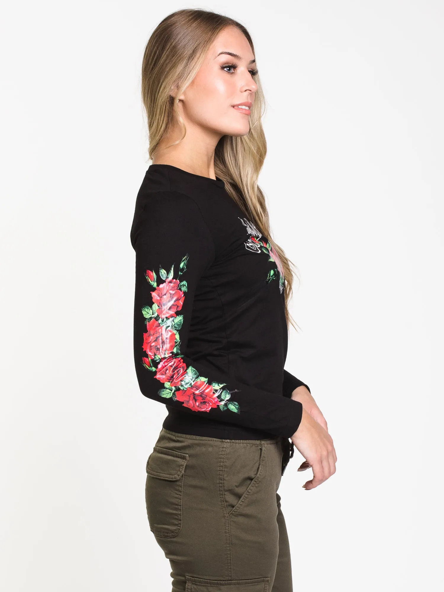 CROOKS & CASTLES ROSES RULING ELITE LONG SLEEVE TEE - CLEARANCE sold by Boathouse product image thumbnail 3