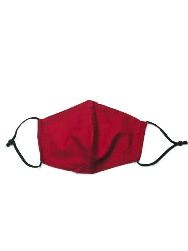 KW FASHION CORP SOLID MASK - BURGUNDY - CLEARANCE sold by Boathouse