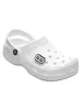CROCS JIBBITZ BLACK & WHITE NUMBER 8 sold by Boathouse