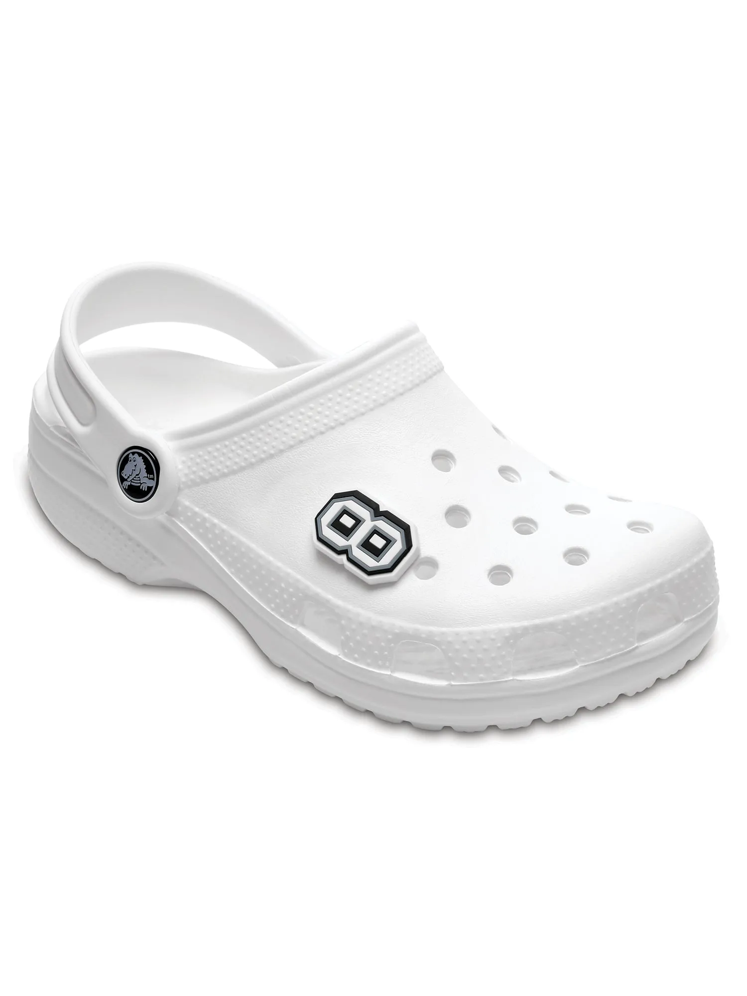 CROCS JIBBITZ BLACK & WHITE NUMBER 8 sold by Boathouse product image thumbnail 2
