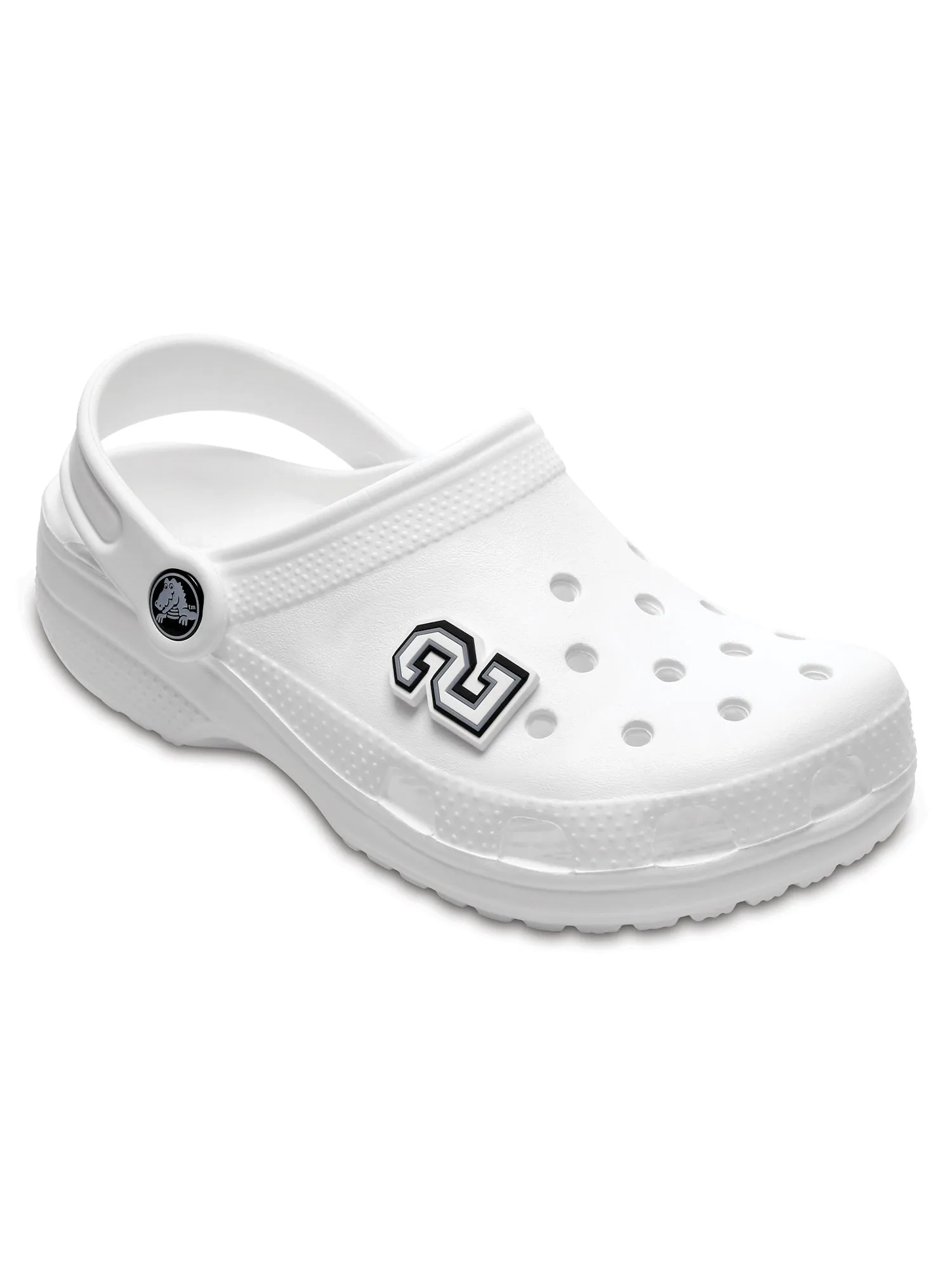 CROCS JIBBITZ BLACK & WHITE NUMBER 2 sold by Boathouse product image thumbnail 2