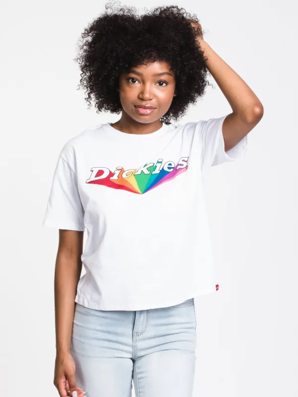 DICKIES RAINBOW MARQUEE TOMBOY SHORT SLEEVE T-SHIRT - CLEARANCE sold by Boathouse