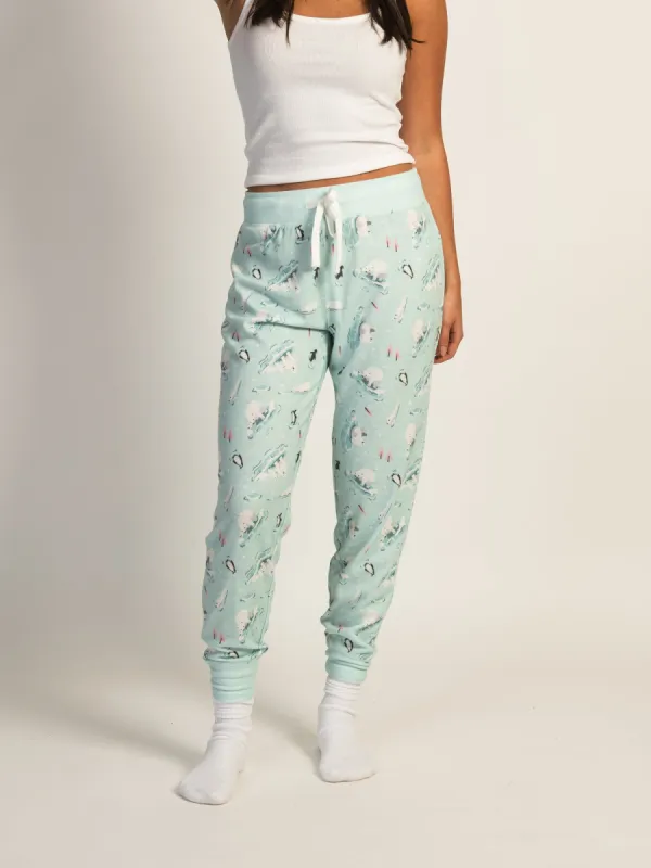 HARLOW AVA LOUNGE PANTS - BLUE sold by Boathouse