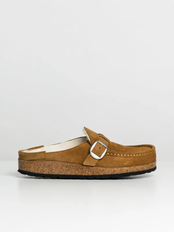WOMENS BIRKENSTOCK BUCKLEY SHEARLING NARROW CLOGS sold by Boathouse