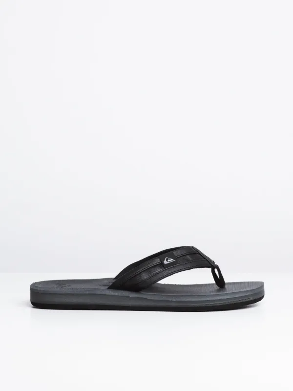 MENS QUIKSILVER CARVER SQUISH SANDALS - CLEARANCE made by Boathouse