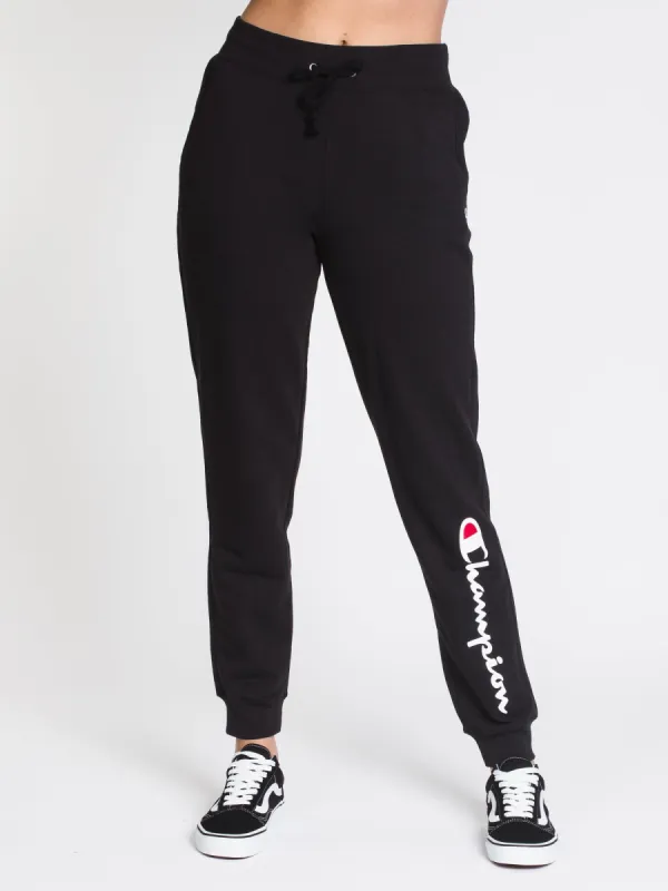 CHAMPION SCRIPT FLEECE JOGGER  - CLEARANCE made by Champion