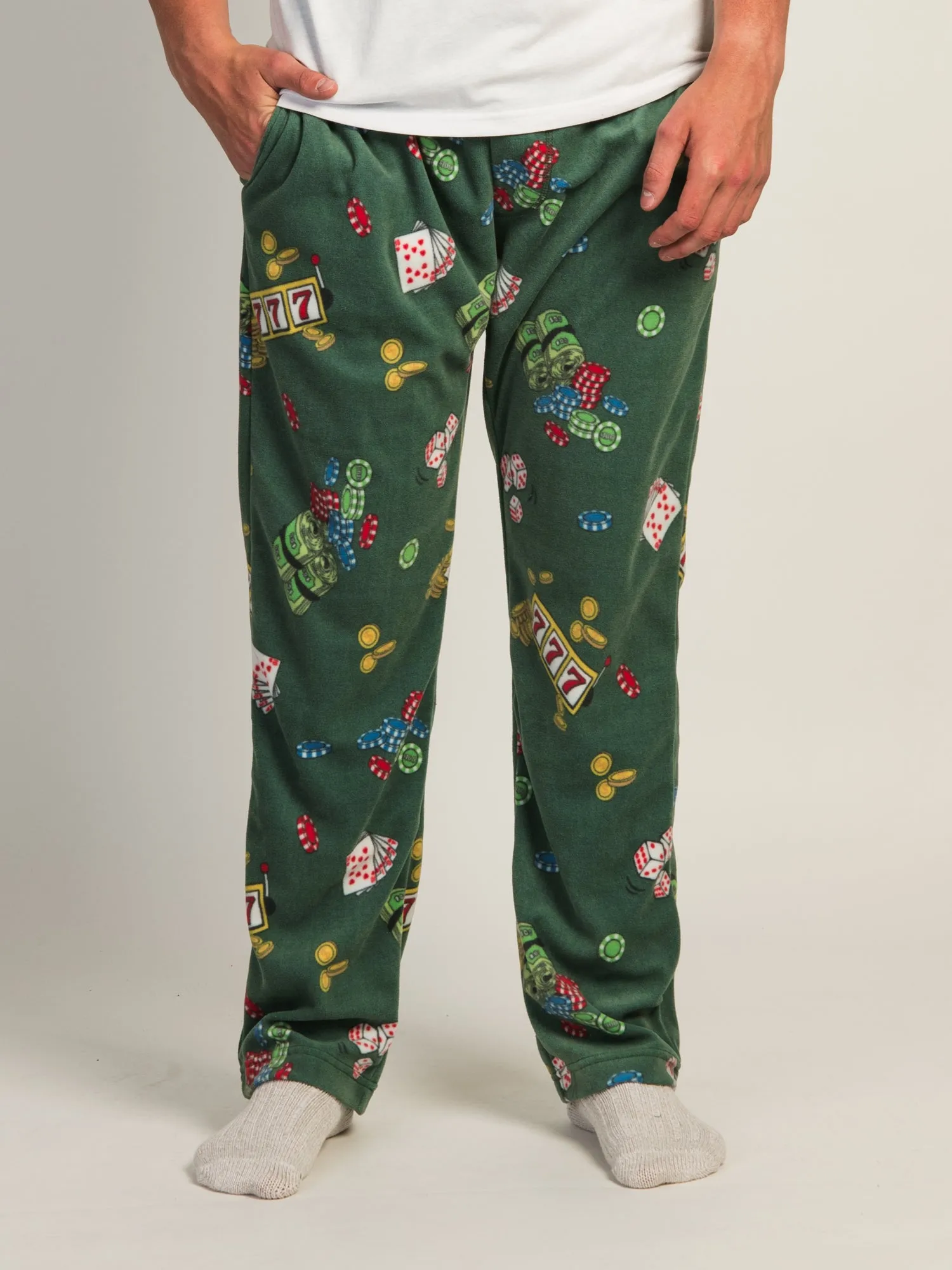 KOZIES PRINTED POLAR PANT - POKER sold by Boathouse