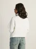 HARLOW PENNY POLAR FLEECE - OFF WHITE sold by Boathouse
