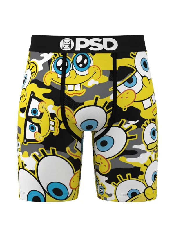 PSD UNDERWEAR SPONGEBOB CAMO BOXER made by Boathouse