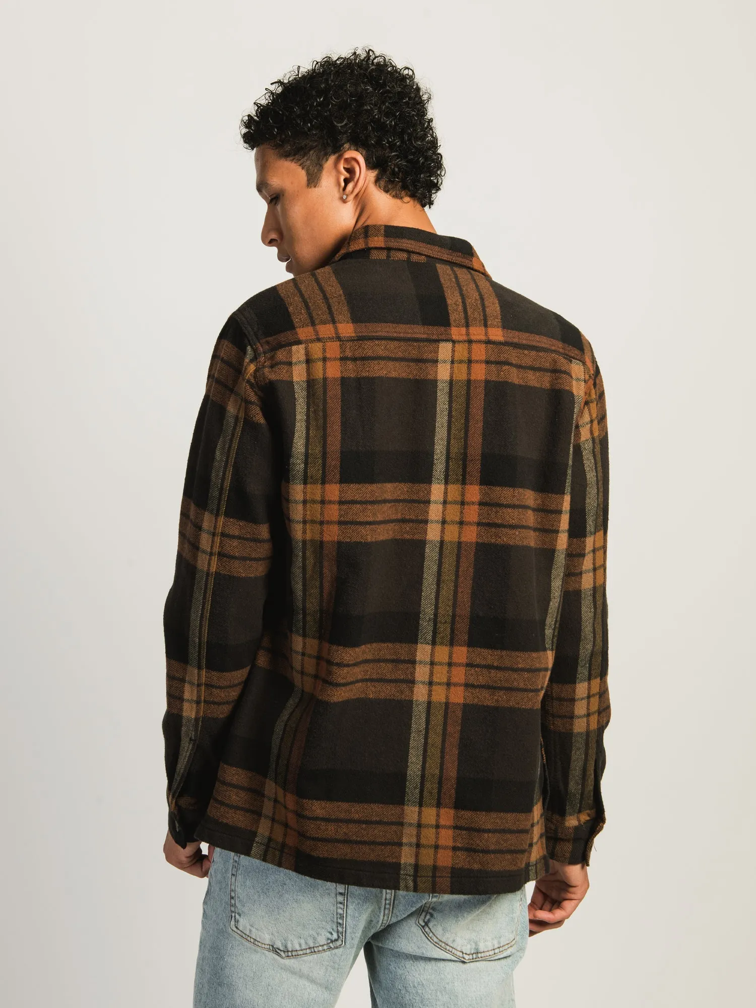 KOLBY OVERSIZED BUTTON UP - BROWN sold by Boathouse product image thumbnail 2