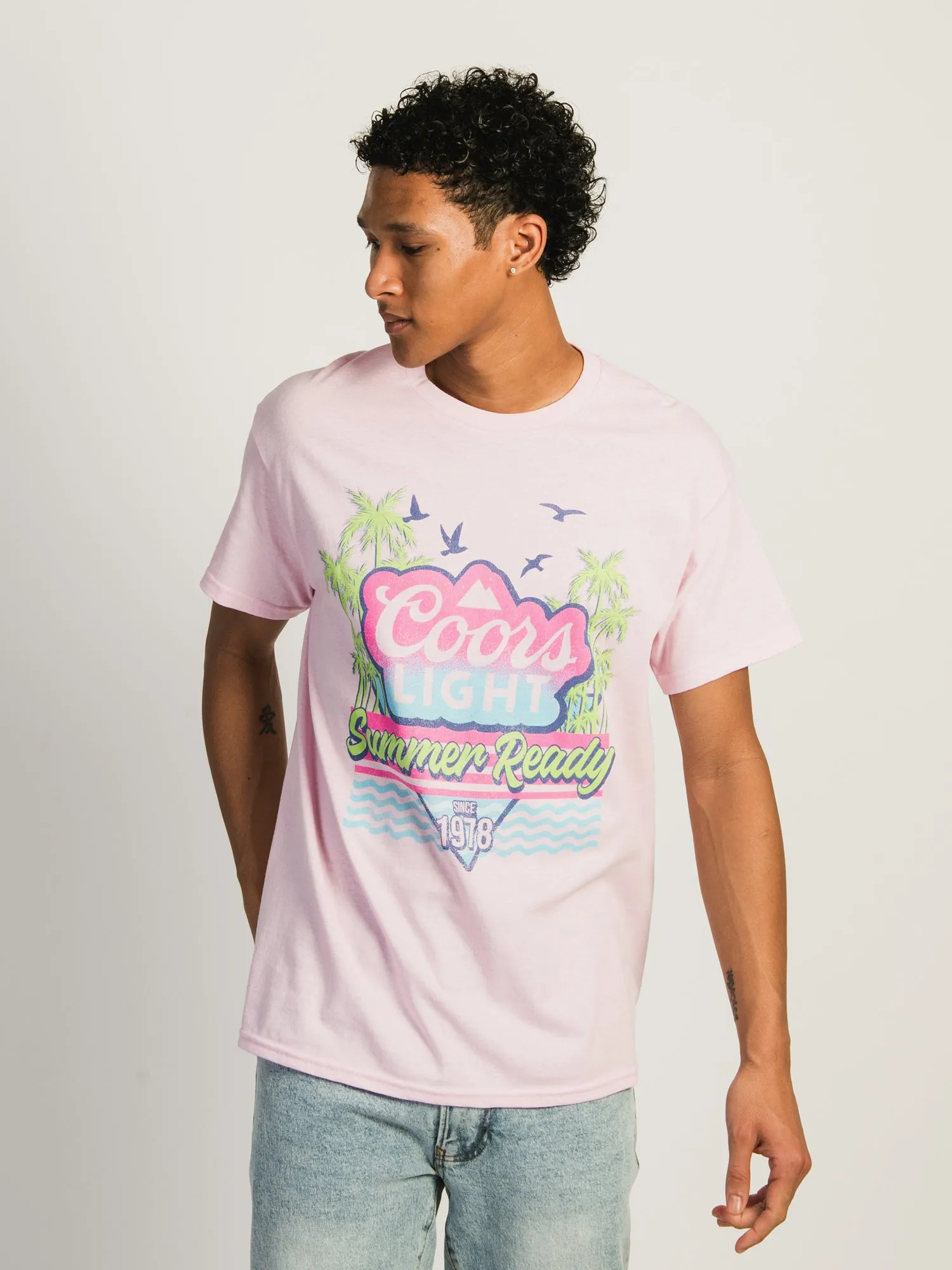 COORS LIGHT RETRO T-SHIRT sold by Boathouse