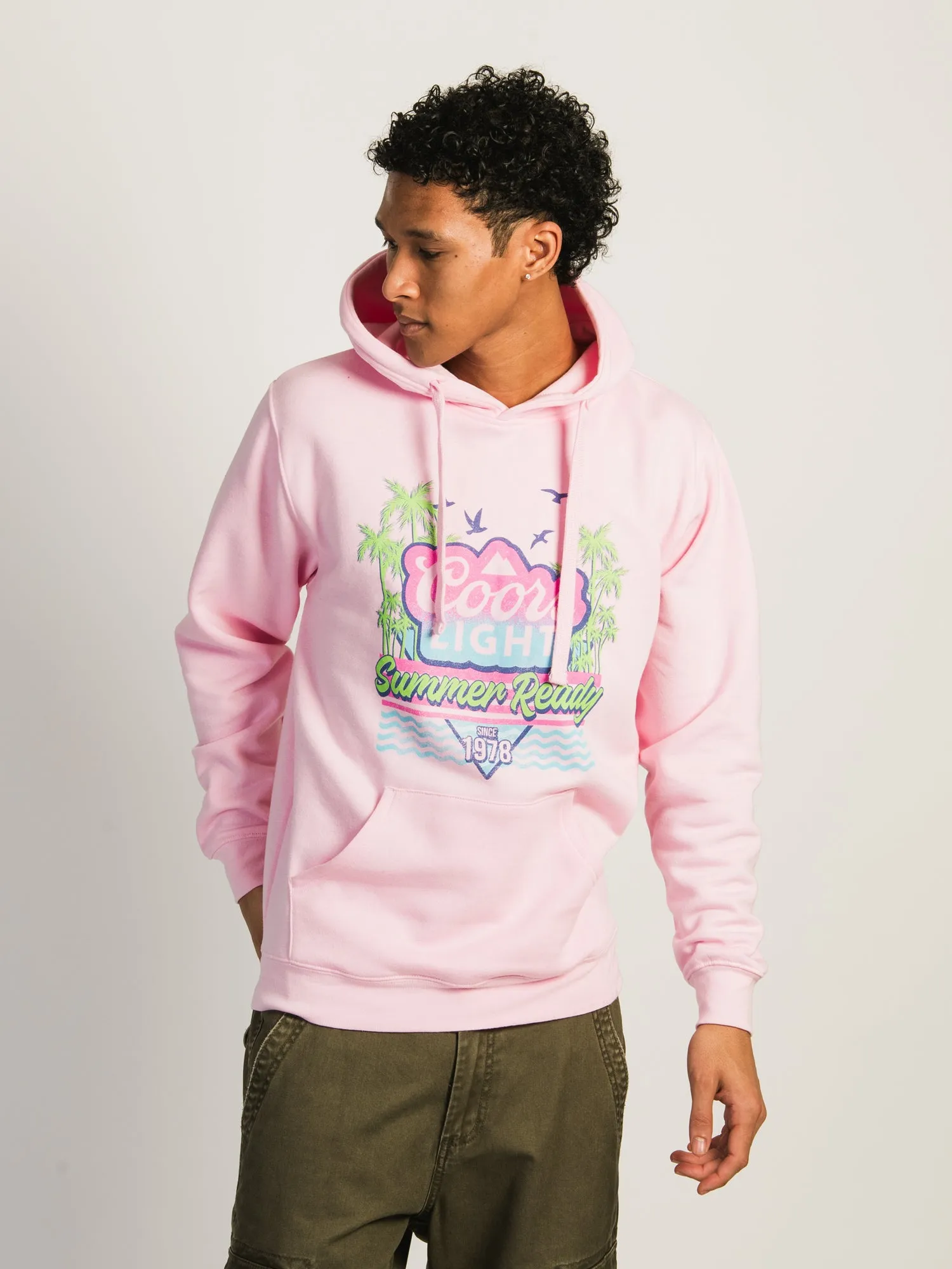 COORS LIGHT RETRO PULLOVER HOODIE sold by Boathouse