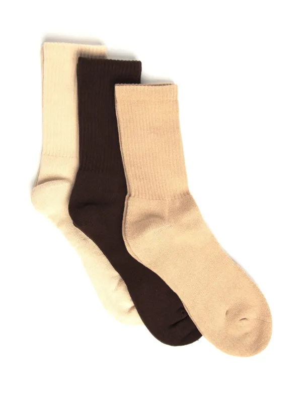 SCOUT & TRAIL CREW SOCK 3 PACK- BROWN sold by Boathouse