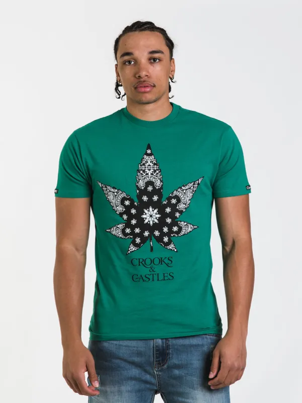 CROOKS & CASTLES 420 KUSH T-SHIRT - CLEARANCE sold by Boathouse