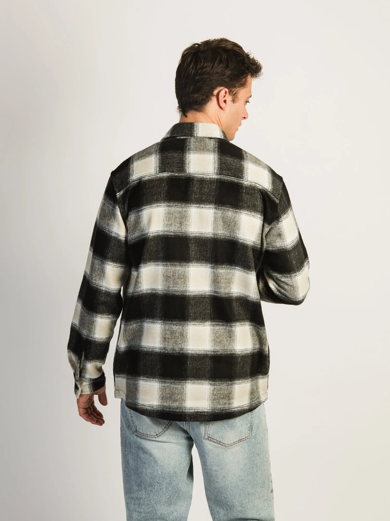 KOLBY TRAPPER OVERSHIRT - BLACK sold by Boathouse product image thumbnail 3