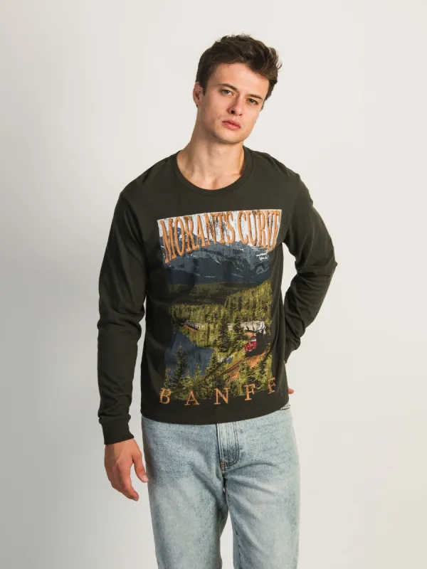 KOLBY PEAKS N CREEKS LONG SLEEVE TEE - MORANTS CURVE sold by Boathouse