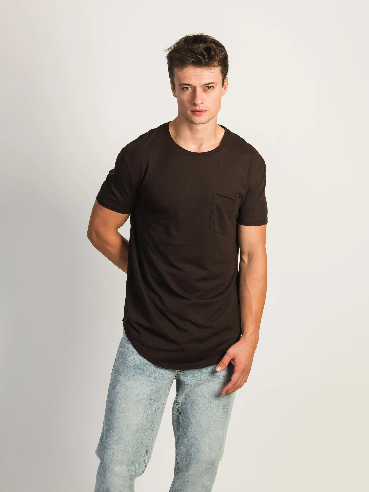 LONGLINE TEE- BROWN sold by Boathouse