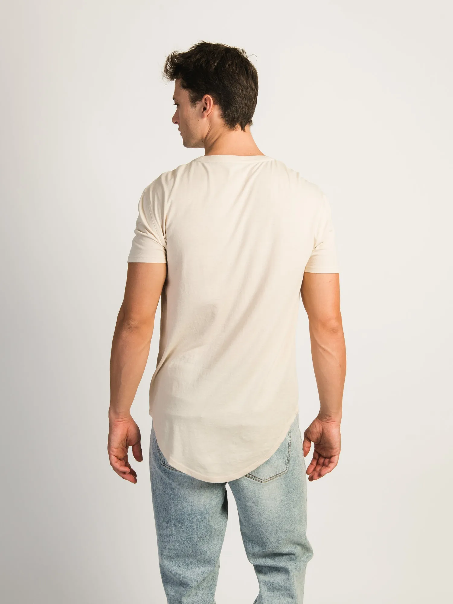 LONGLINE TEE- PARCHMENT sold by Boathouse product image thumbnail 2
