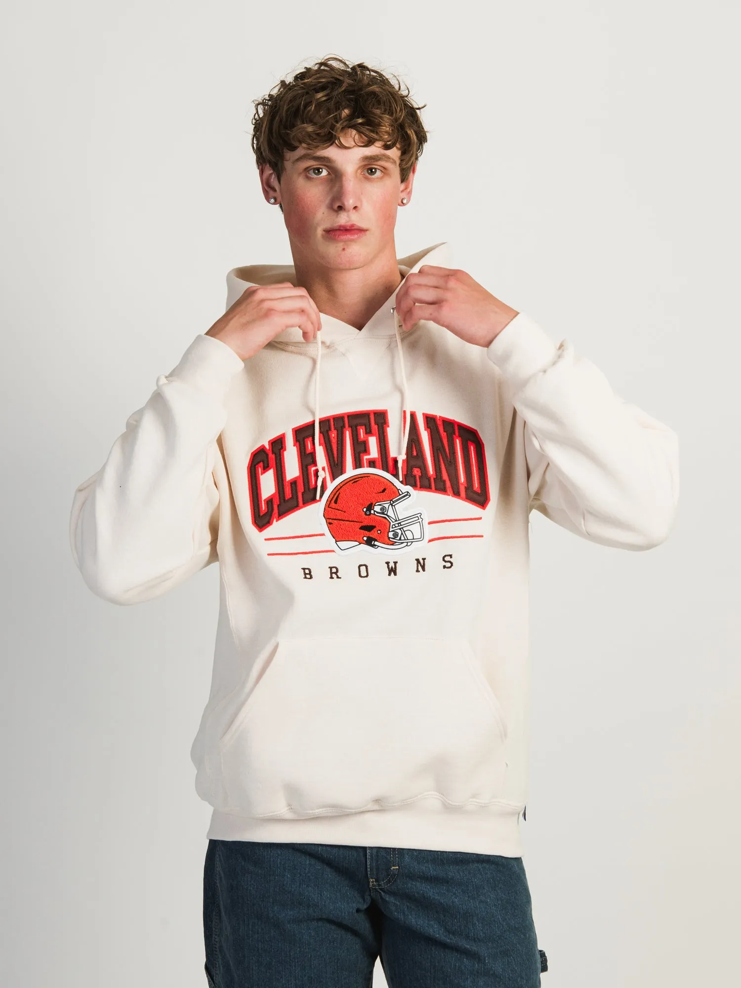 NFL CLEVELAND BROWNS PULLOVER HOODIE sold by Boathouse