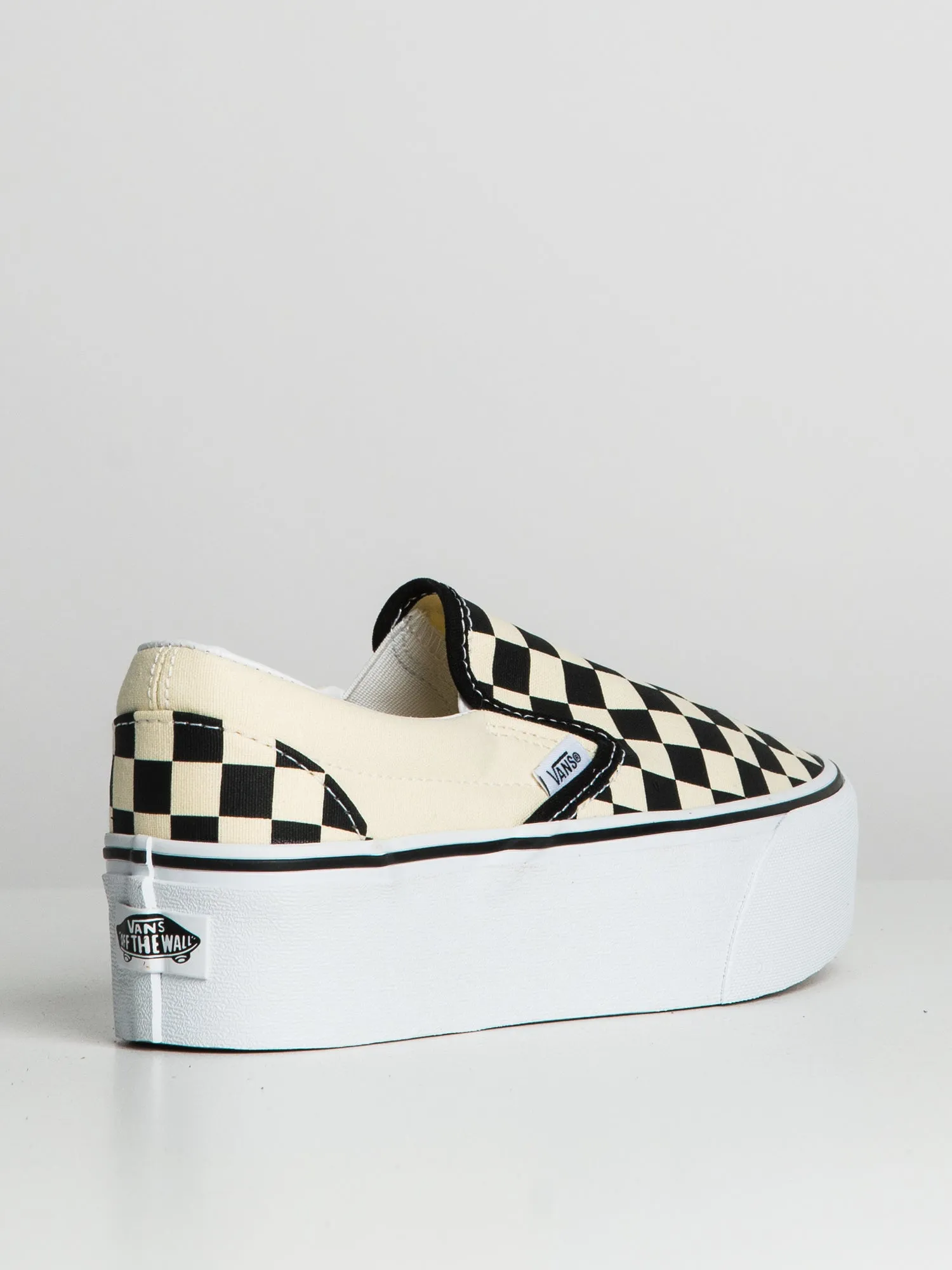 WOMENS VANS CLASSIC SLIP ON STACKFORM - CHECKER sold by Boathouse product image thumbnail 3
