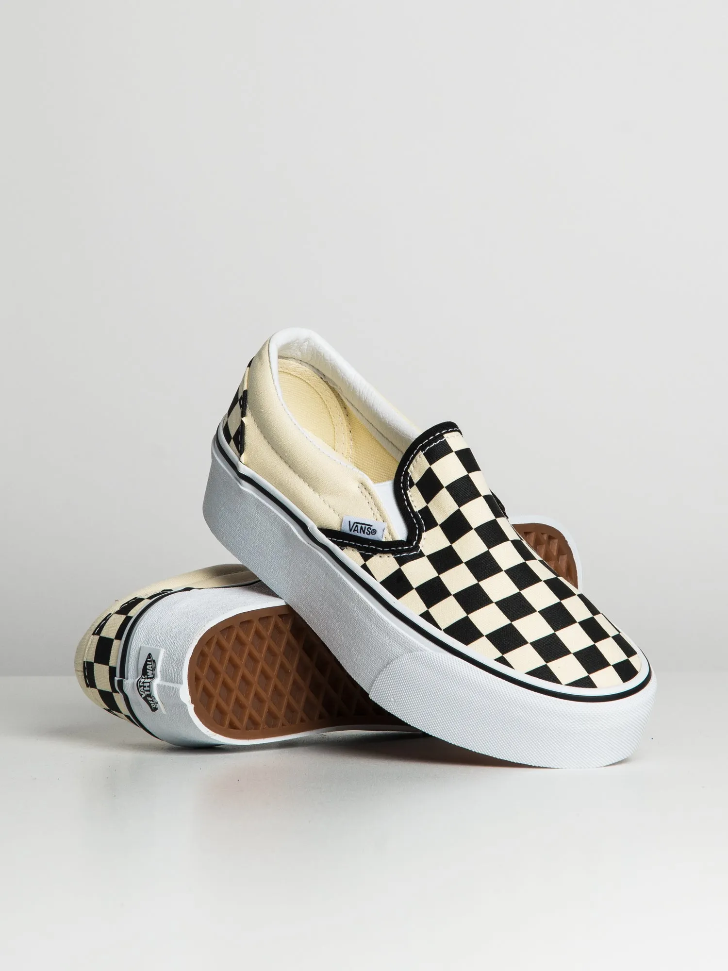 WOMENS VANS CLASSIC SLIP ON STACKFORM - CHECKER sold by Boathouse product image thumbnail 2