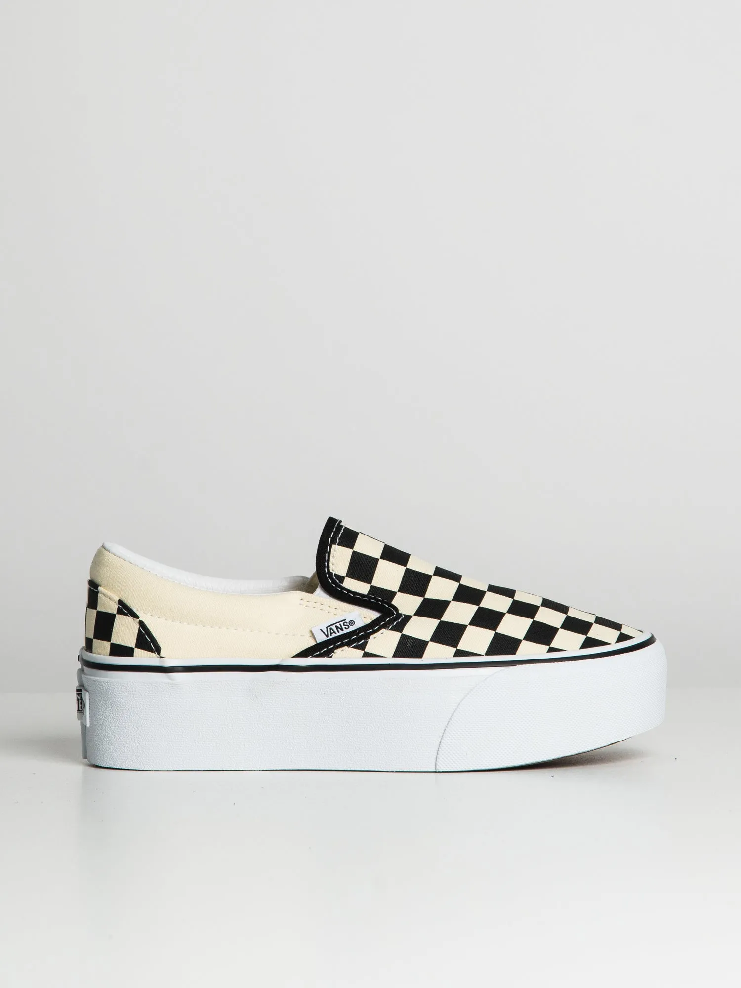 WOMENS VANS CLASSIC SLIP ON STACKFORM - CHECKER sold by Boathouse