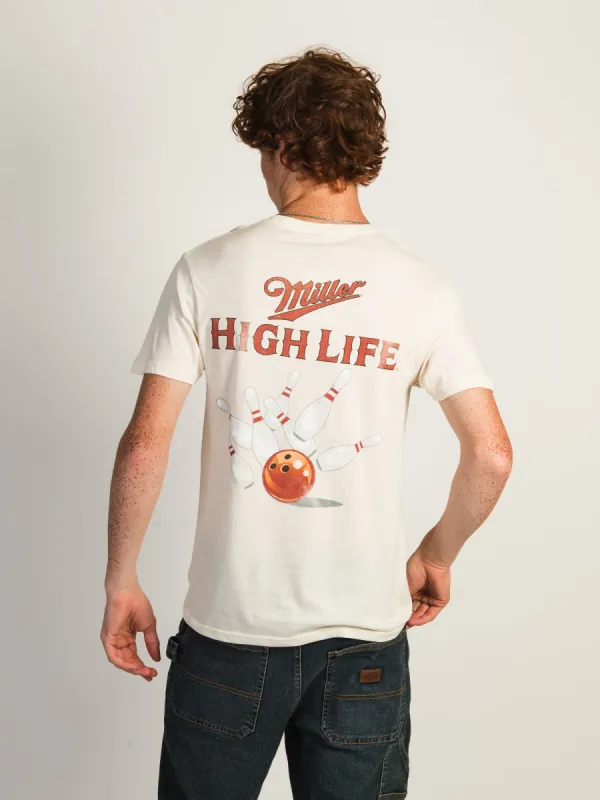 MILLER HIGH LIFE BOWLING T-SHIRT sold by Boathouse