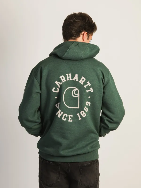 CARHARTT LOOSE FIT MIDWEIGHT 1889 GRAPHIC HOODIE sold by Boathouse