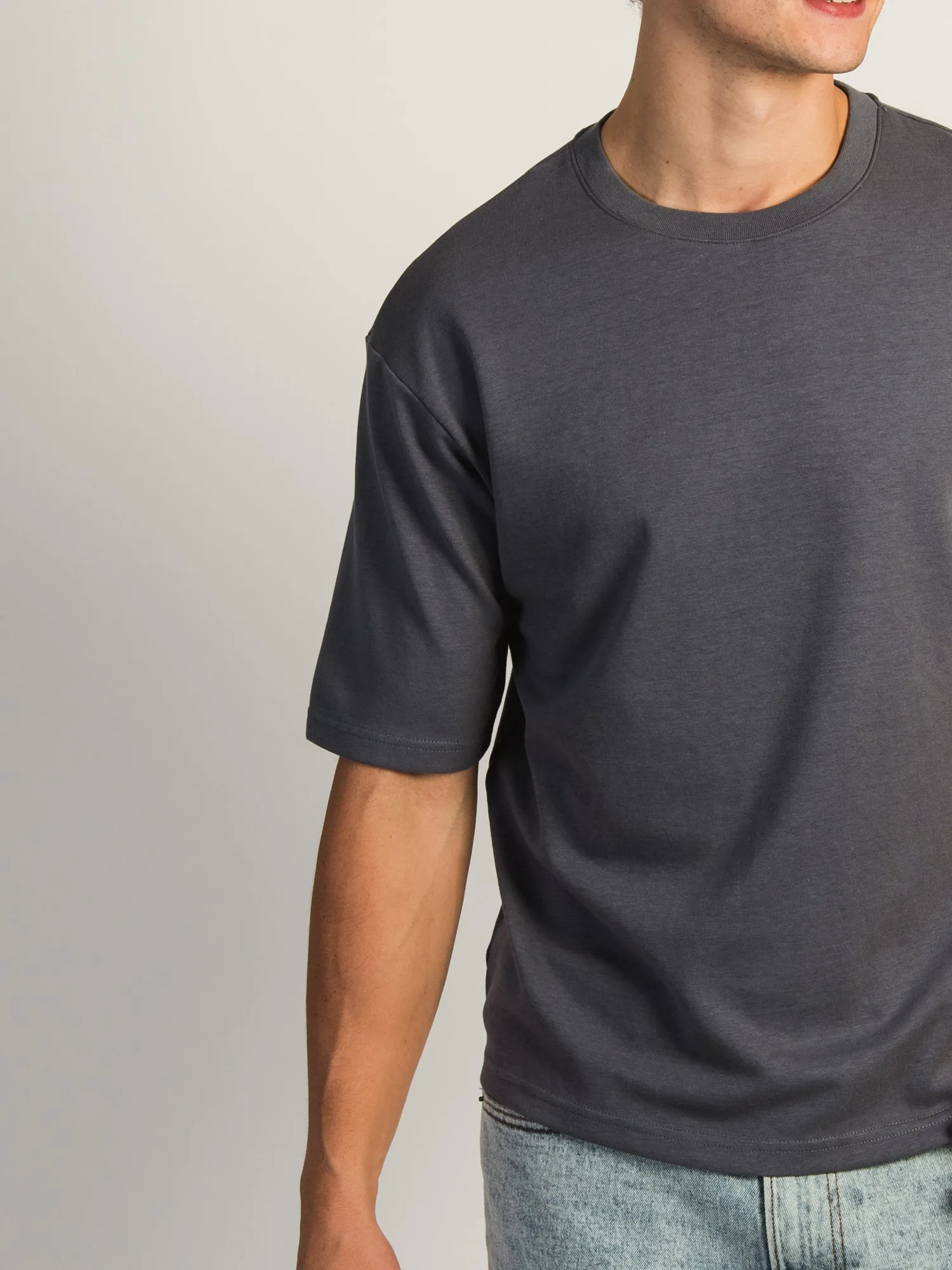 BOXY FIT TEE- DUSTY BLUE sold by Boathouse product image thumbnail 2