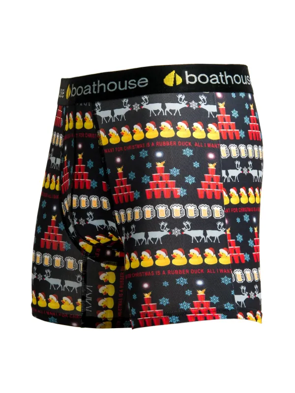 NOVELTY BRIEF - XMAS DUCKS sold by Boathouse