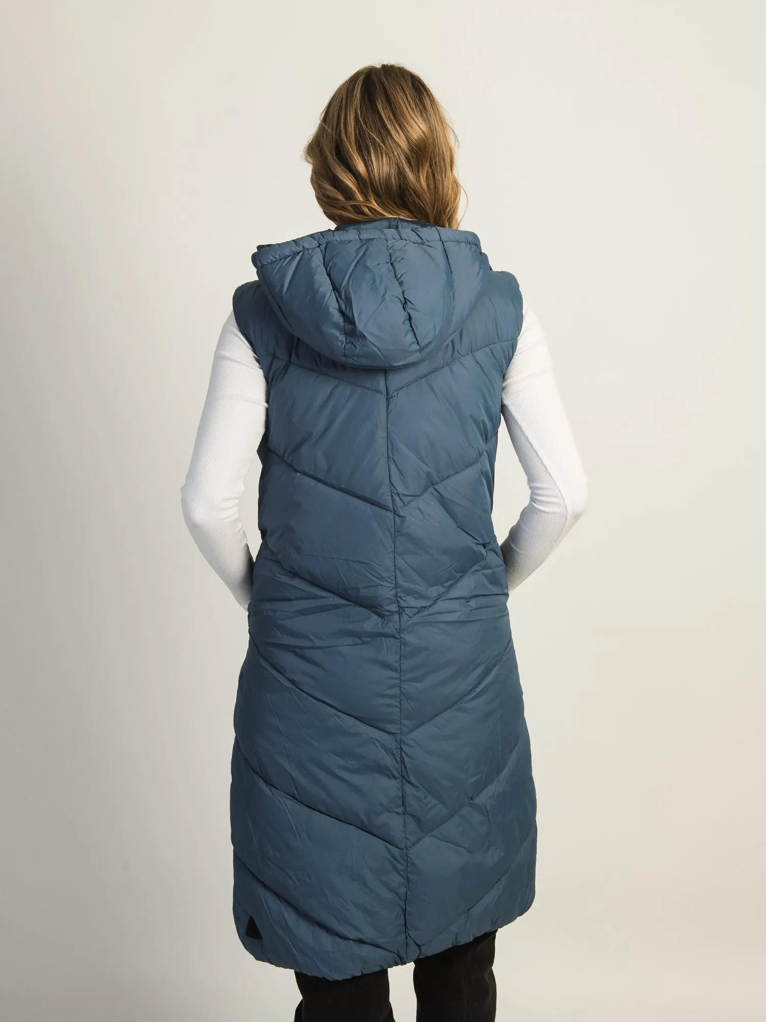B.YOUNG BOMINA LONG VEST WITH HOODIE sold by Boathouse product image thumbnail 3