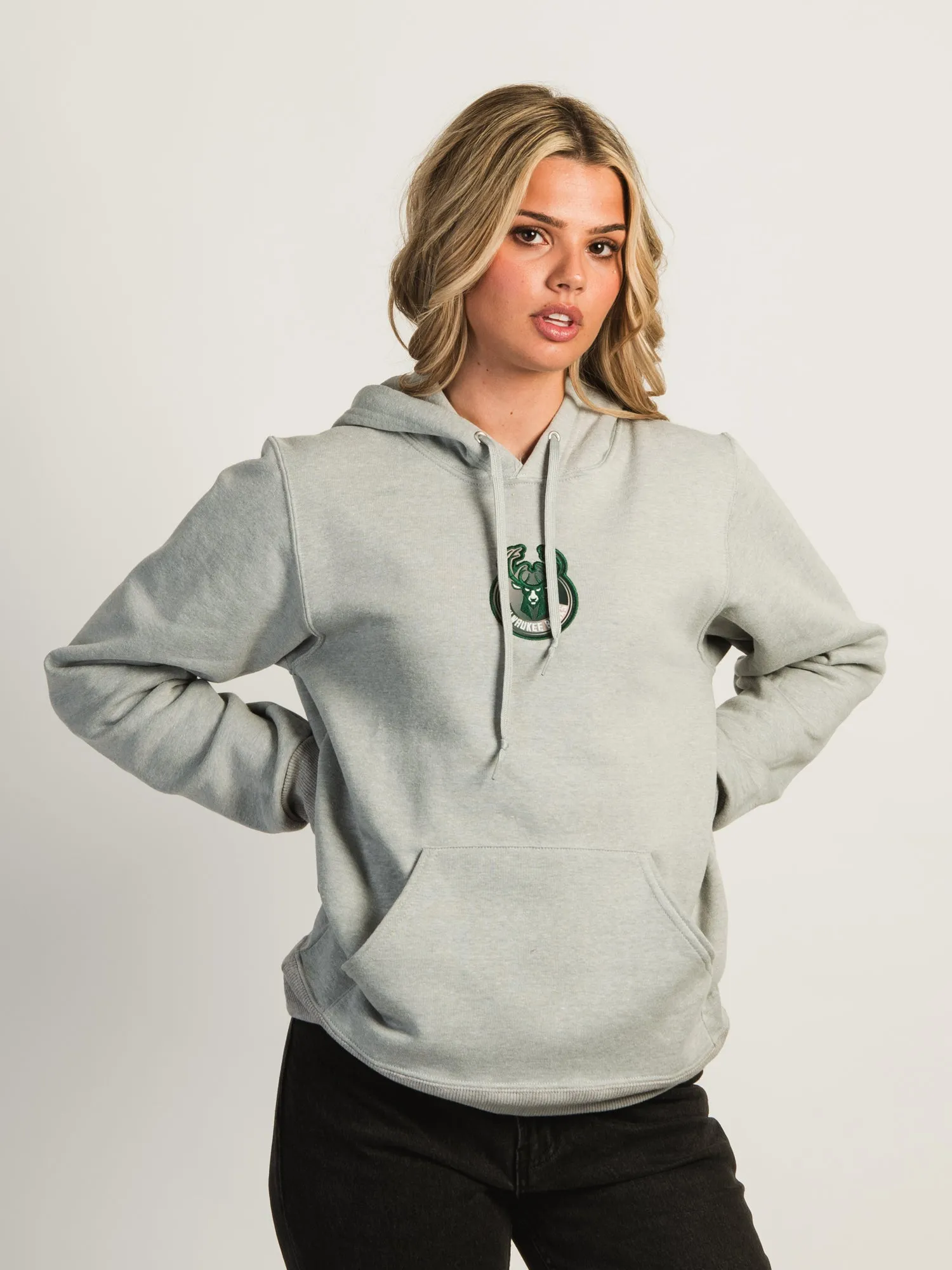 NBA MILWAUKEE BUCKS GRDIENT EMBROIDERED HOODIE sold by Boathouse