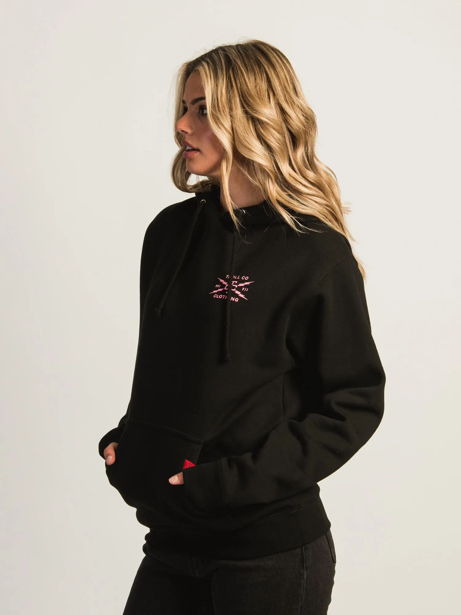 TROLL CO. PAY ME PULLOVER HOODIE sold by Boathouse product image thumbnail 3