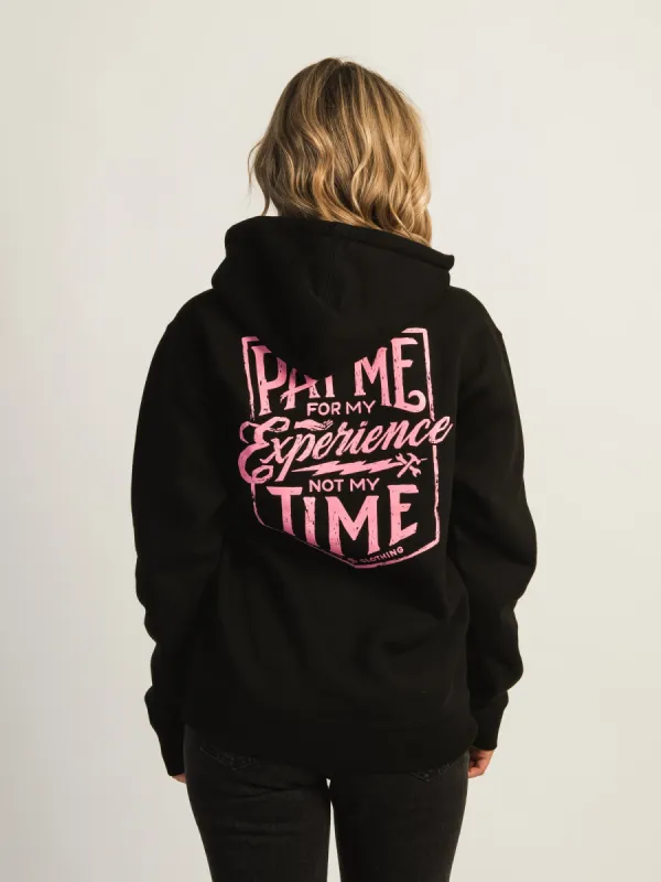 TROLL CO. PAY ME PULLOVER HOODIE sold by Boathouse