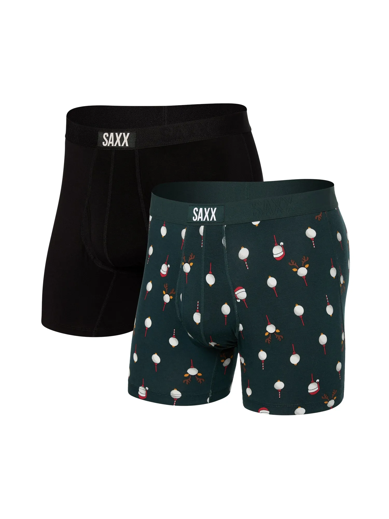 SAXX ULTRABOXER BRIEFS FLY 2 PACK - XMAS TEE sold by Boathouse