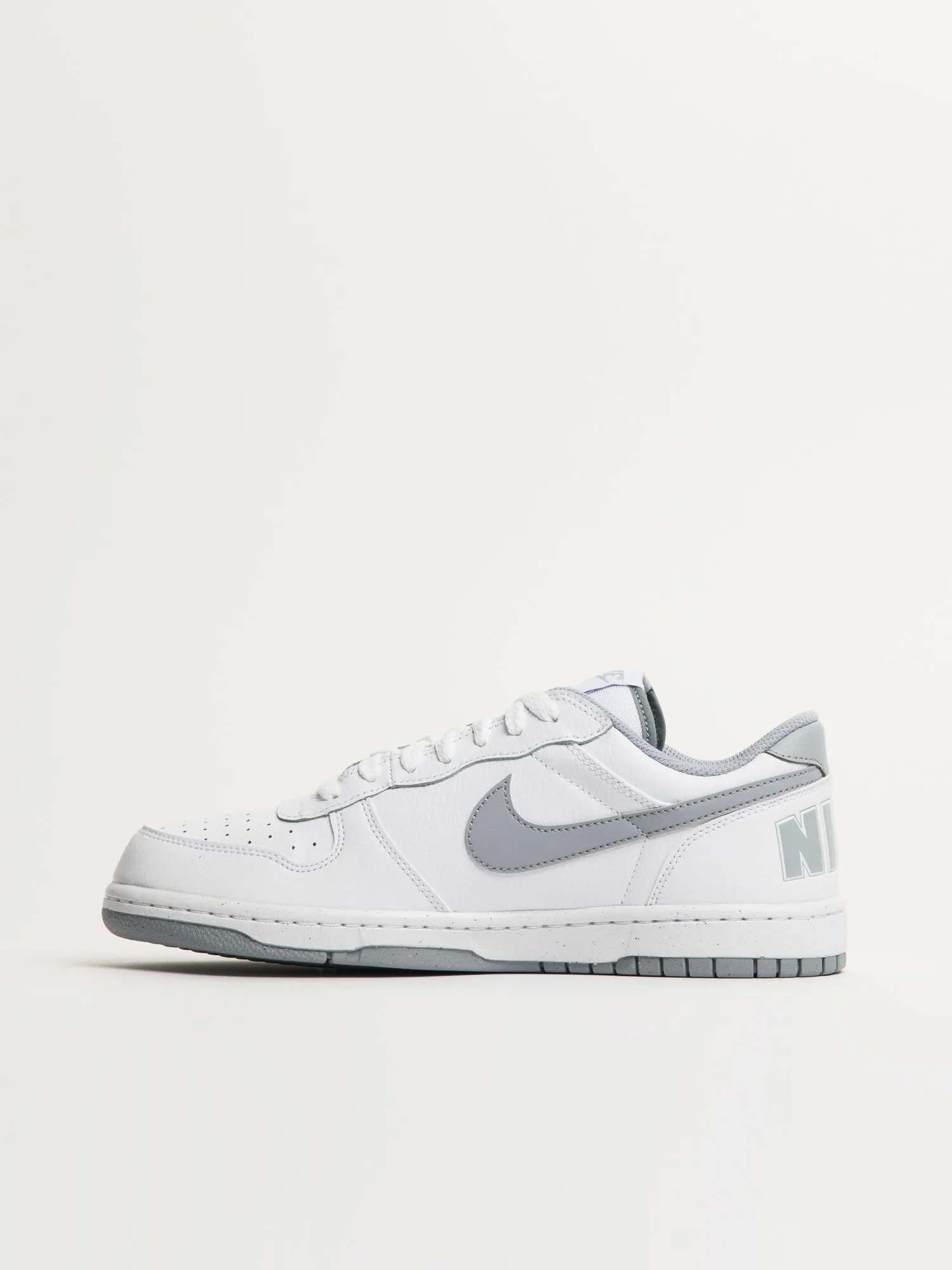 MENS NIKE BIG NIKE LOW SNEAKER - WHITE/WOLF GREY sold by Boathouse product image thumbnail 3
