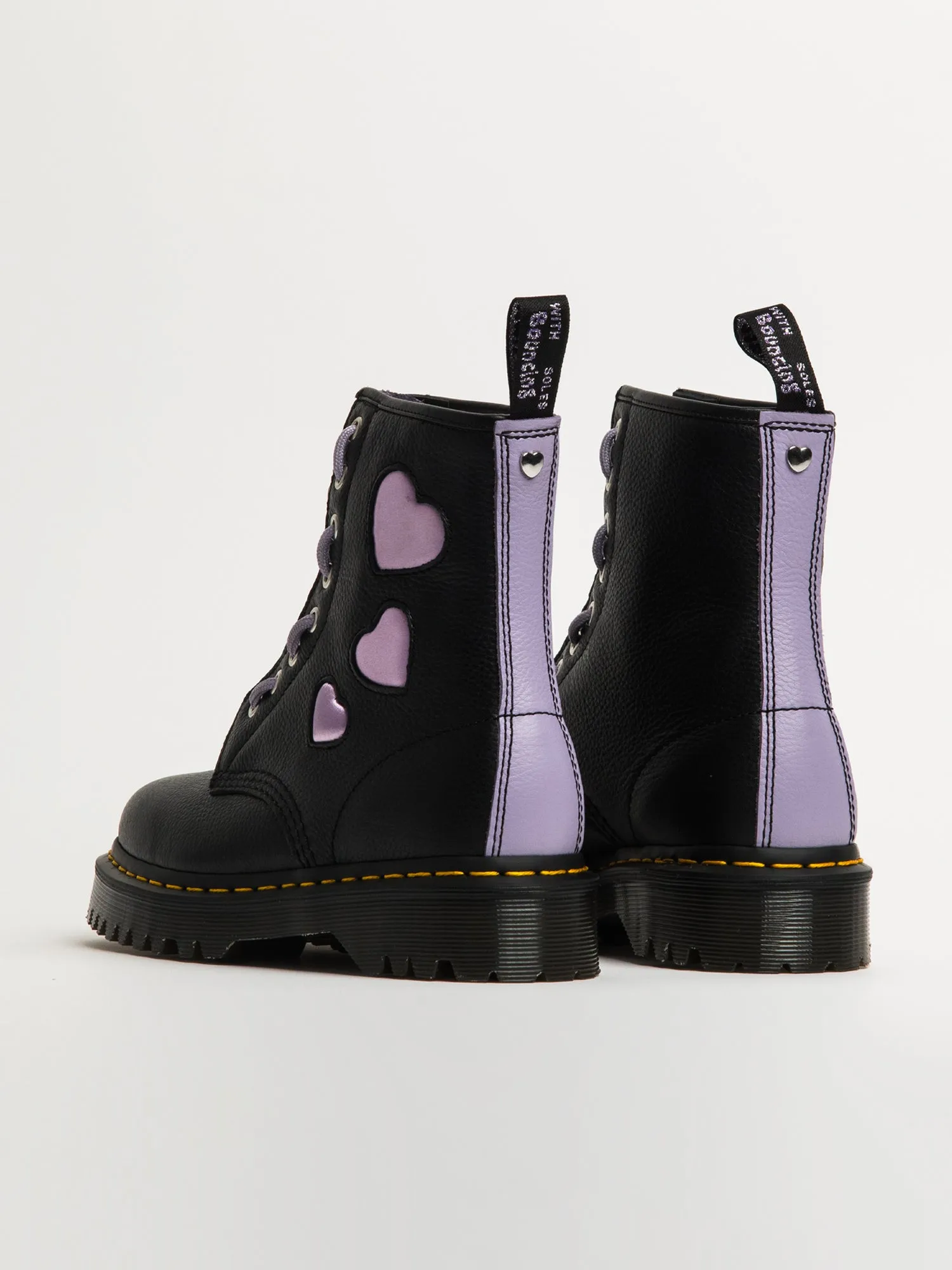 WOMENS DR MARTENS 1460 ZIP HEART VIRGINIA BOOTS sold by Boathouse product image thumbnail 5