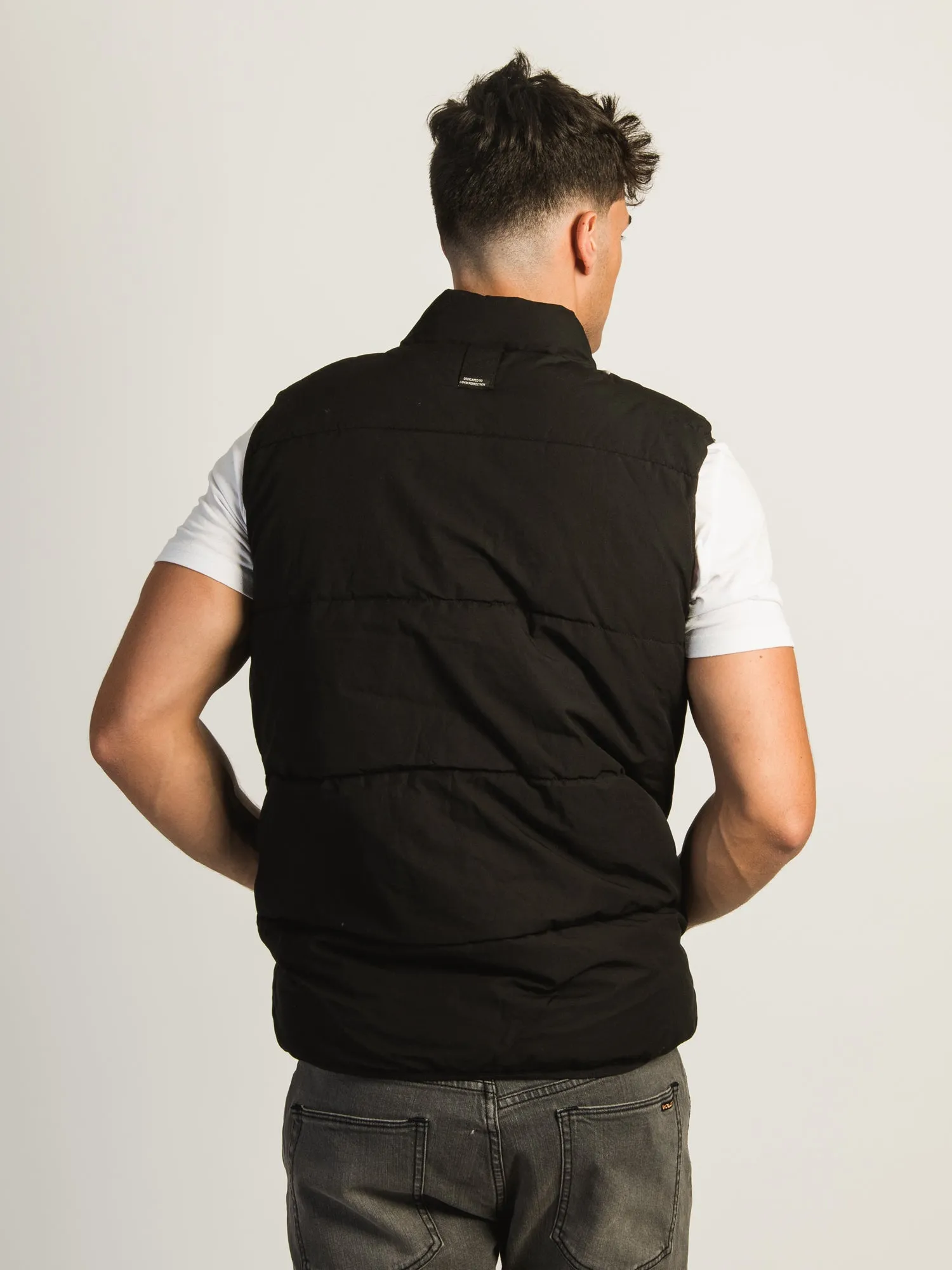 BLEND PUFFER VEST - BLACK sold by Boathouse product image thumbnail 3