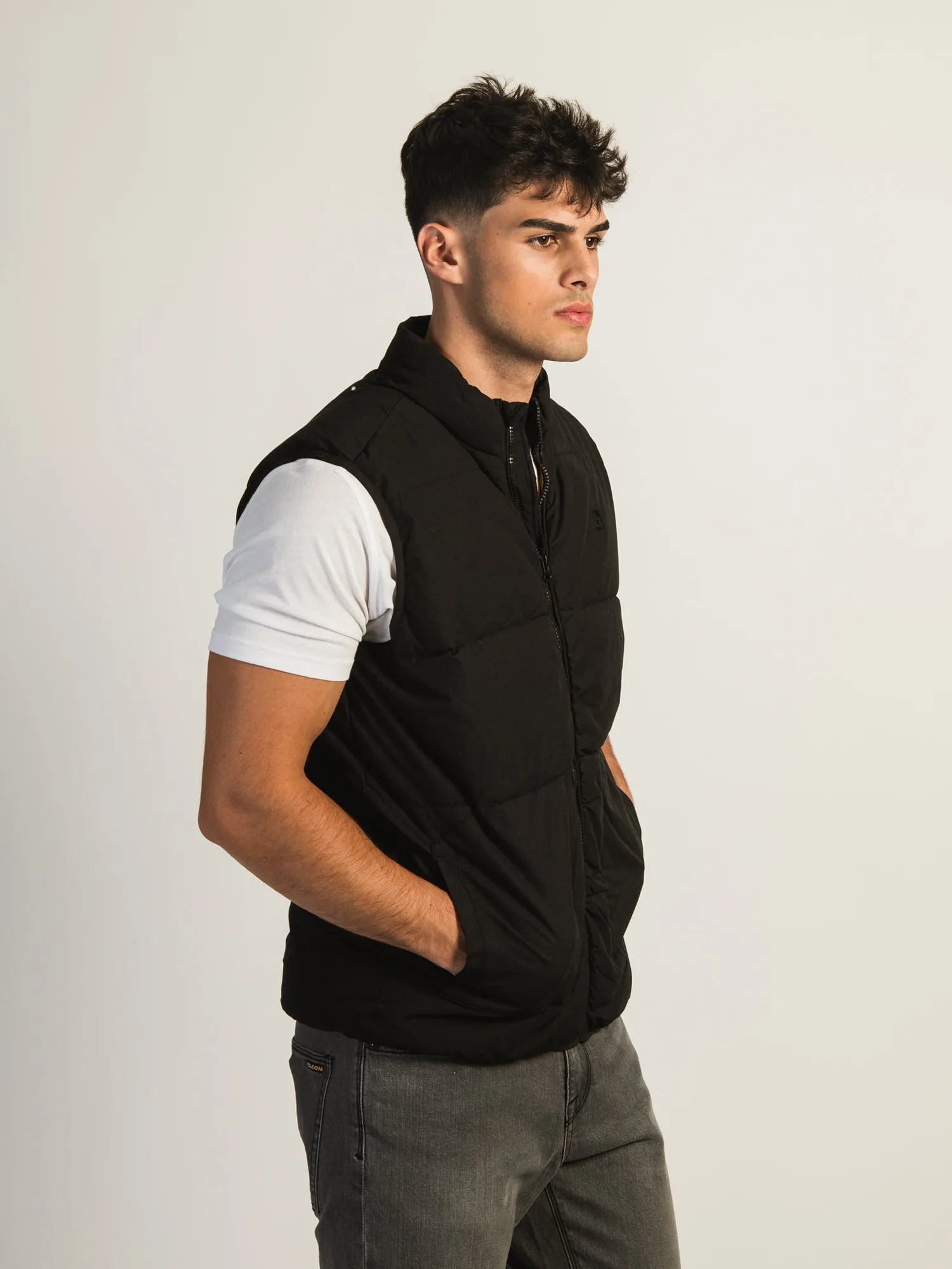BLEND PUFFER VEST - BLACK sold by Boathouse product image thumbnail 2