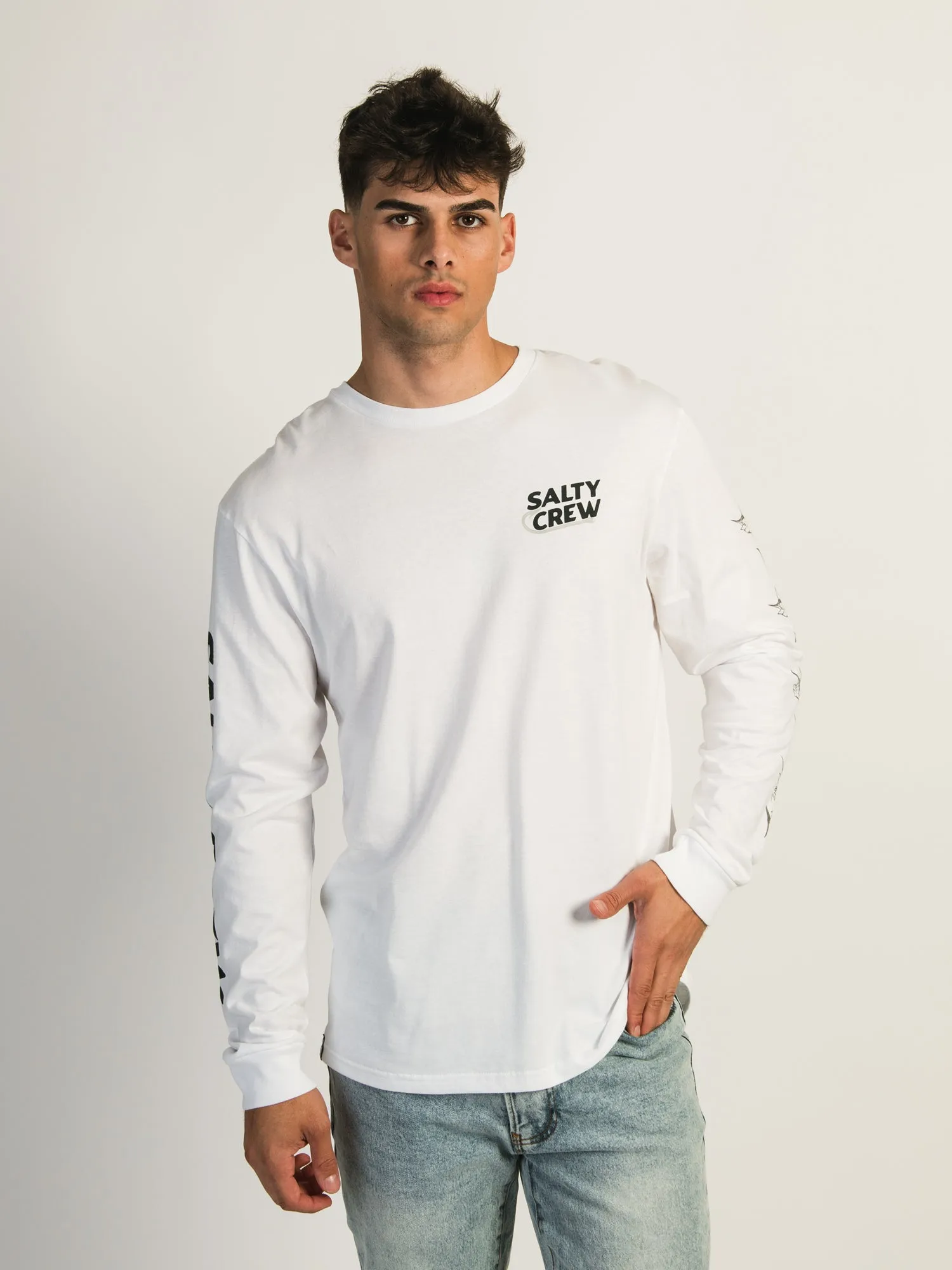 SALTY CREW HOOK UP PREMIUM LONG SLEEVE TEE sold by Boathouse product image thumbnail 2