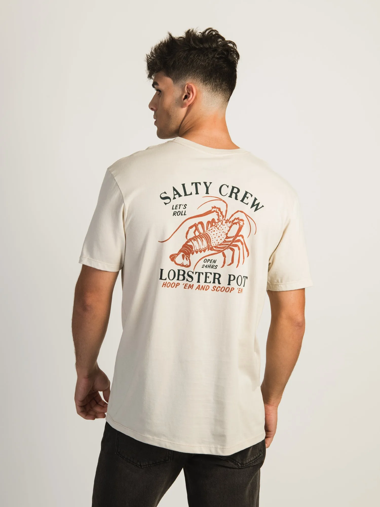 SALTY CREW LOBSTER POT PREMIUM T-SHIRT sold by Boathouse