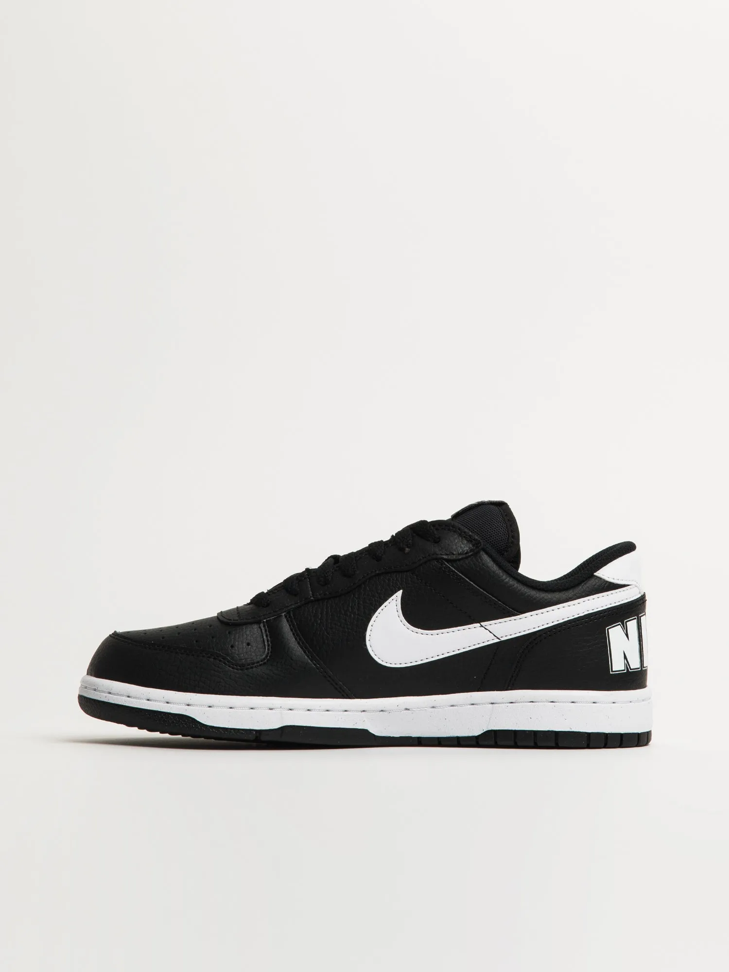 MENS NIKE BIG NIKE LOW SNEAKER - BLACK/WHITE sold by Boathouse product image thumbnail 3
