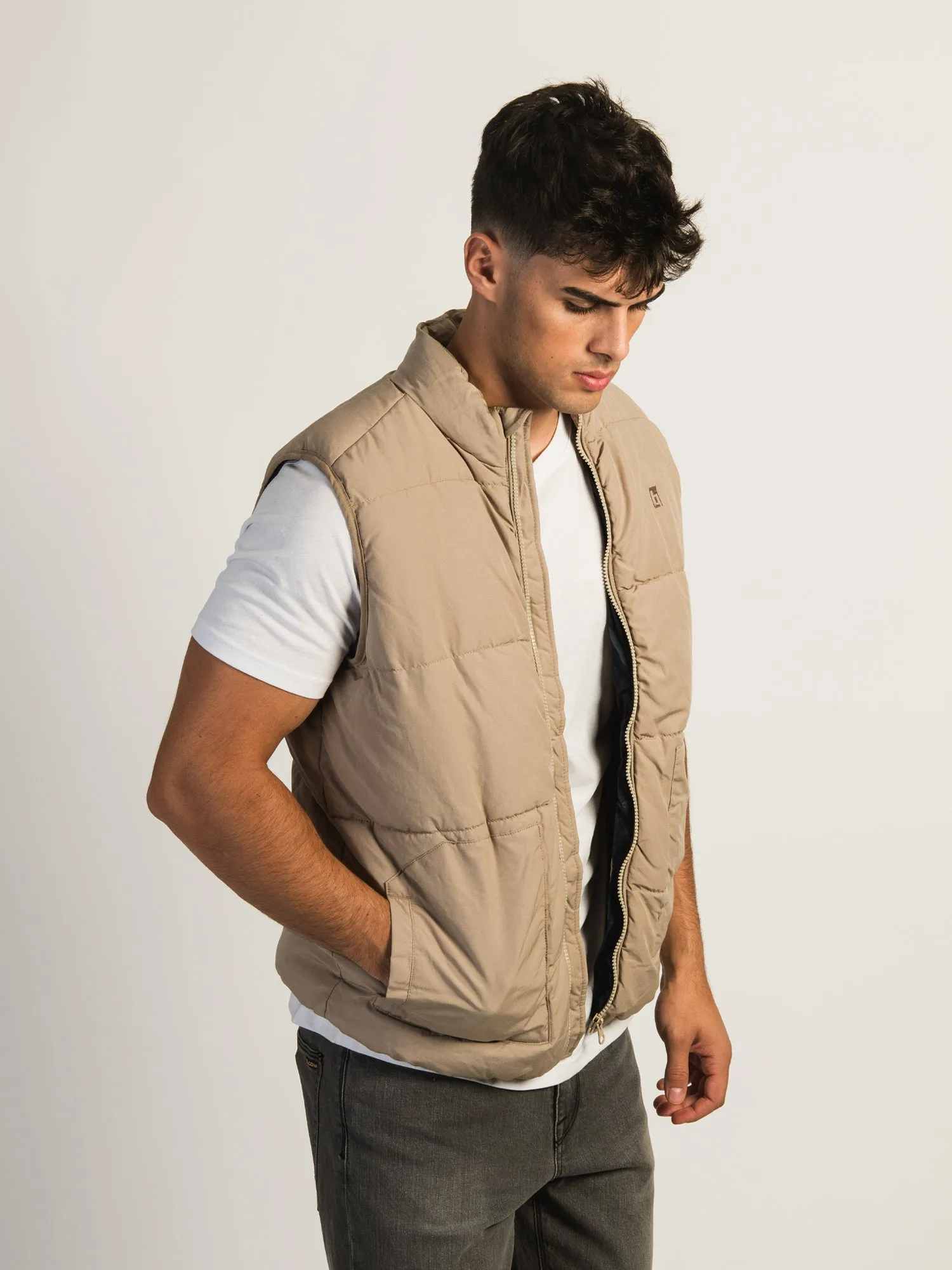 BLEND PUFFER VEST sold by Boathouse product image thumbnail 2