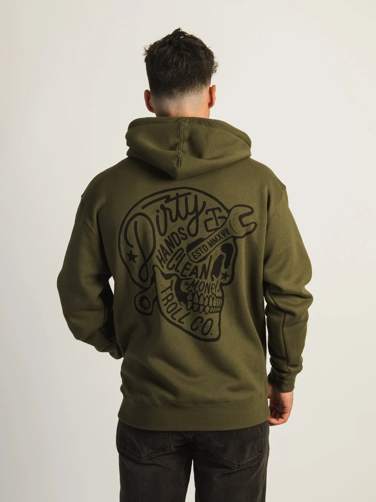 TROLL CO. MOLTEN PULLOVER HOODIE sold by Boathouse