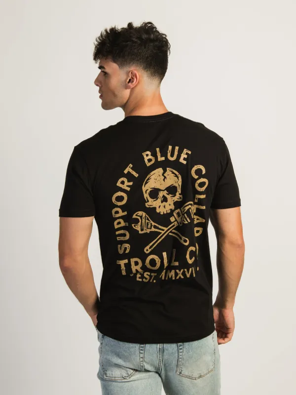 TROLL CO. SBC CROSSED T-SHIRT sold by Boathouse