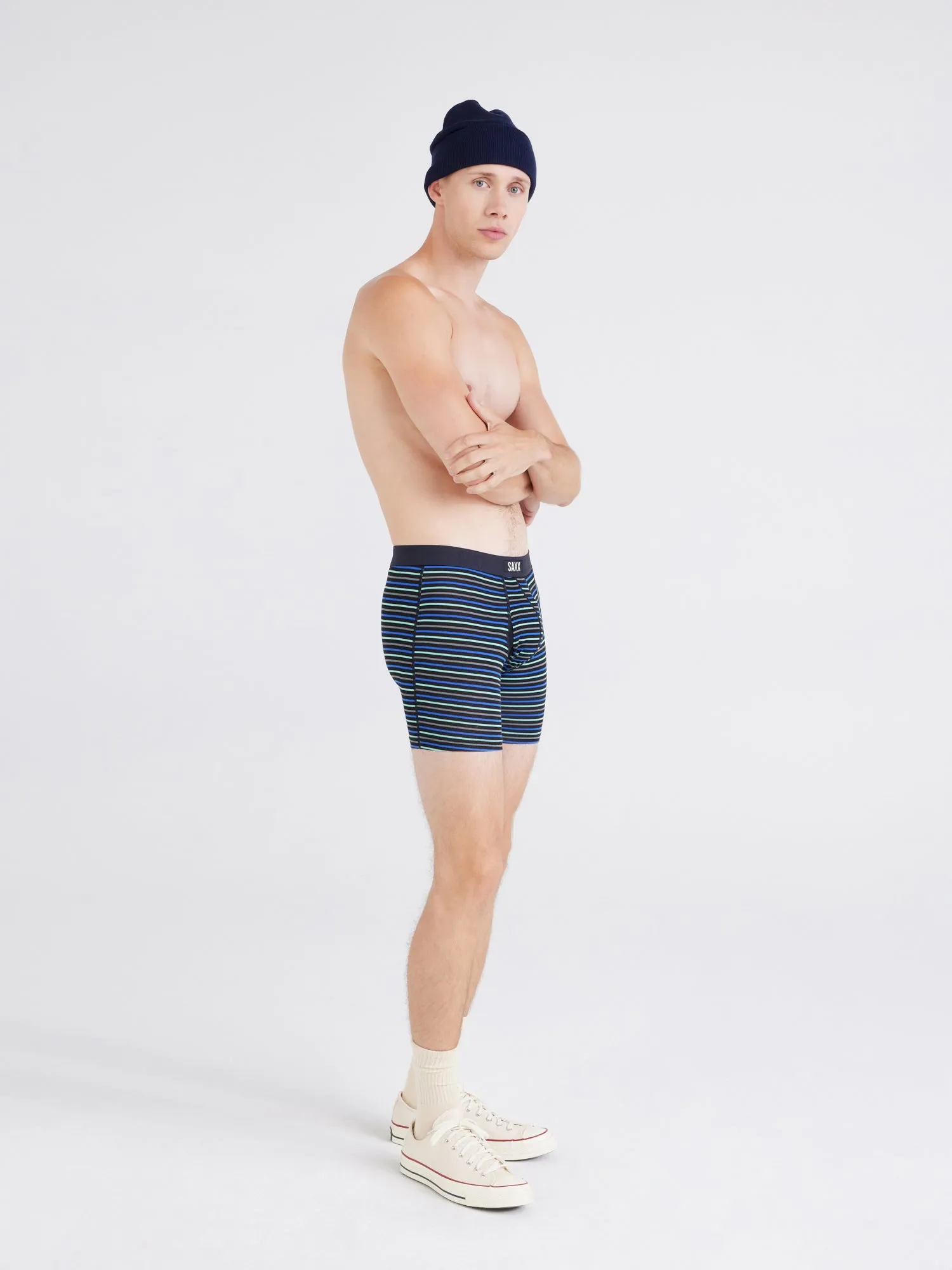 SAXX VIBE EXTRA BOXER BRIEF - GENT's STRIPE sold by Boathouse product image thumbnail 3