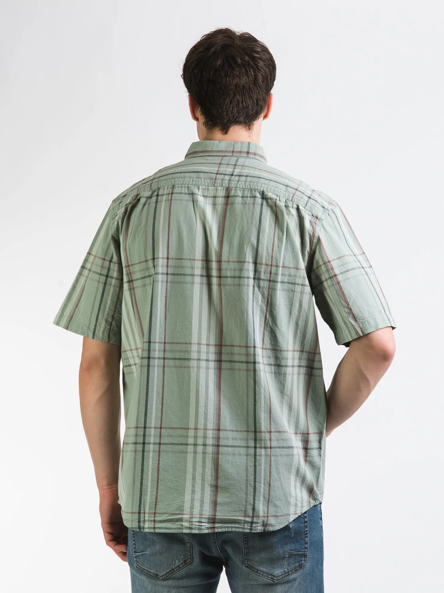 CARHARTT MIDWEIGHT SHORT SLEEVE PLAID - CLEARANCE sold by Boathouse product image thumbnail 2
