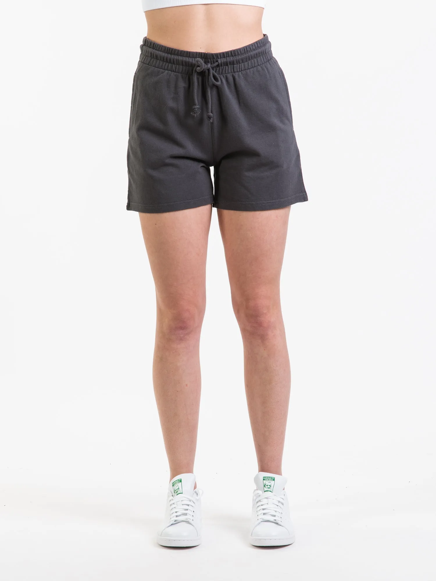 HARLOW FLEECE BERMUDA SOLID SHORT - CLEARANCE sold by Boathouse